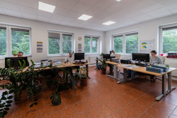 Büros der Geschäftsabteilung