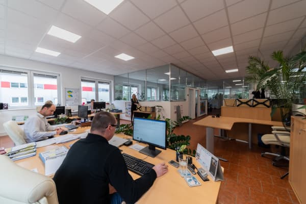 Büros der Geschäftsabteilung