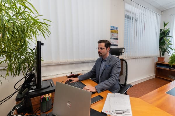 Büro des Direktors der Firma